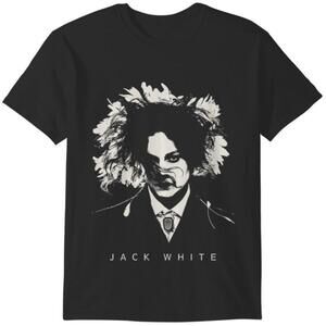 Jack White Classic Rock Music Shirt Band Graphic Tee Retro Fan Unisex 81